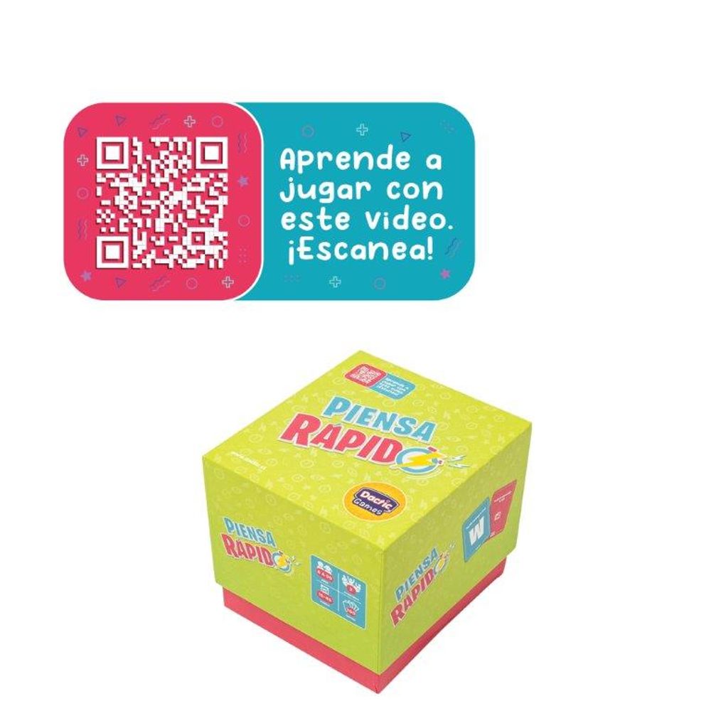 Juego de Mesa Piensa Rapido Dactic