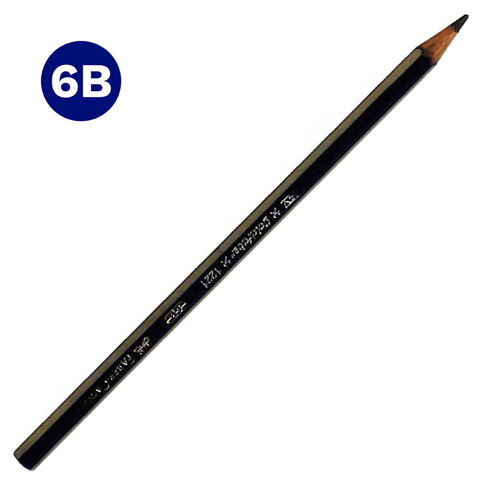 Lapiz Grafito 6B Tecnico Goldfaber Hexagonal 1 unidad Faber Castell