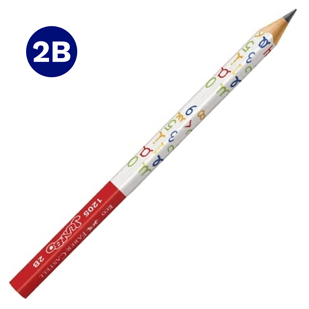 Lapiz Grafito 2HB Jumbo Triangular Faber Castell