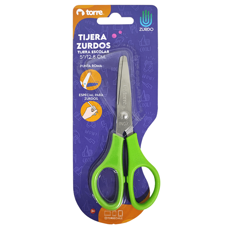 Tijera-Escolar-5-In-13-Cm-Para-Zurdos-Torre