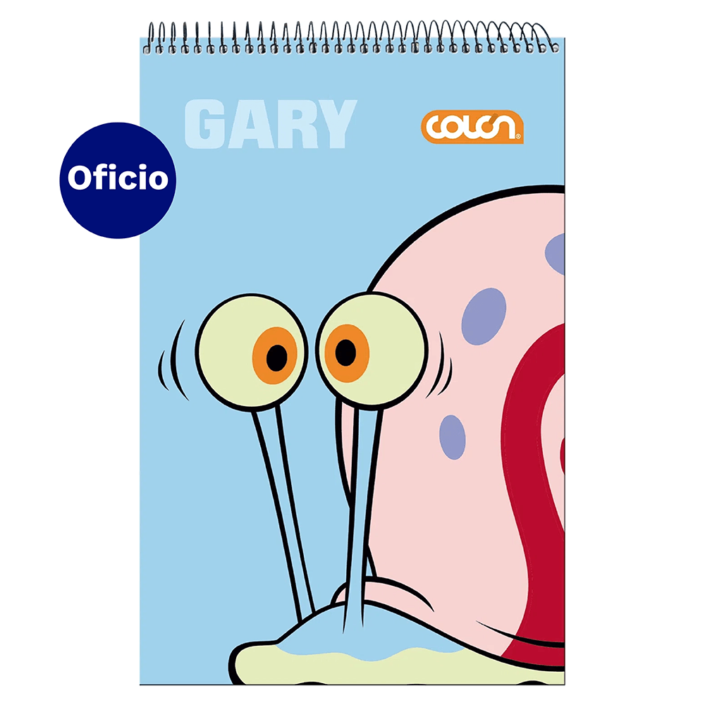 Croquera Oficio Bob Esponja 21 x 32 Cm 80 Hojas Colon
