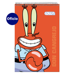 Croquera-Oficio-Bob-Esponja-21X32-Cm-80-Hojas-Colon