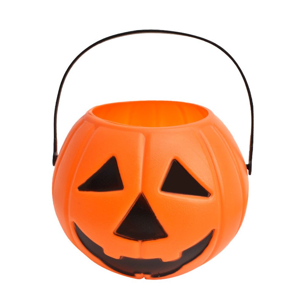 Balde Calabaza Halloween 15 x 12,5 Cm Big Party