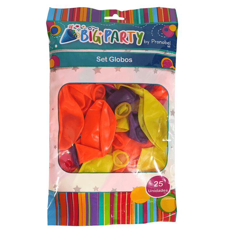Globo-N9-Surtido-Neon-25-un-Big-Party