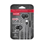 Audifono-In-Ear-Usb-C-Negro-Maxell