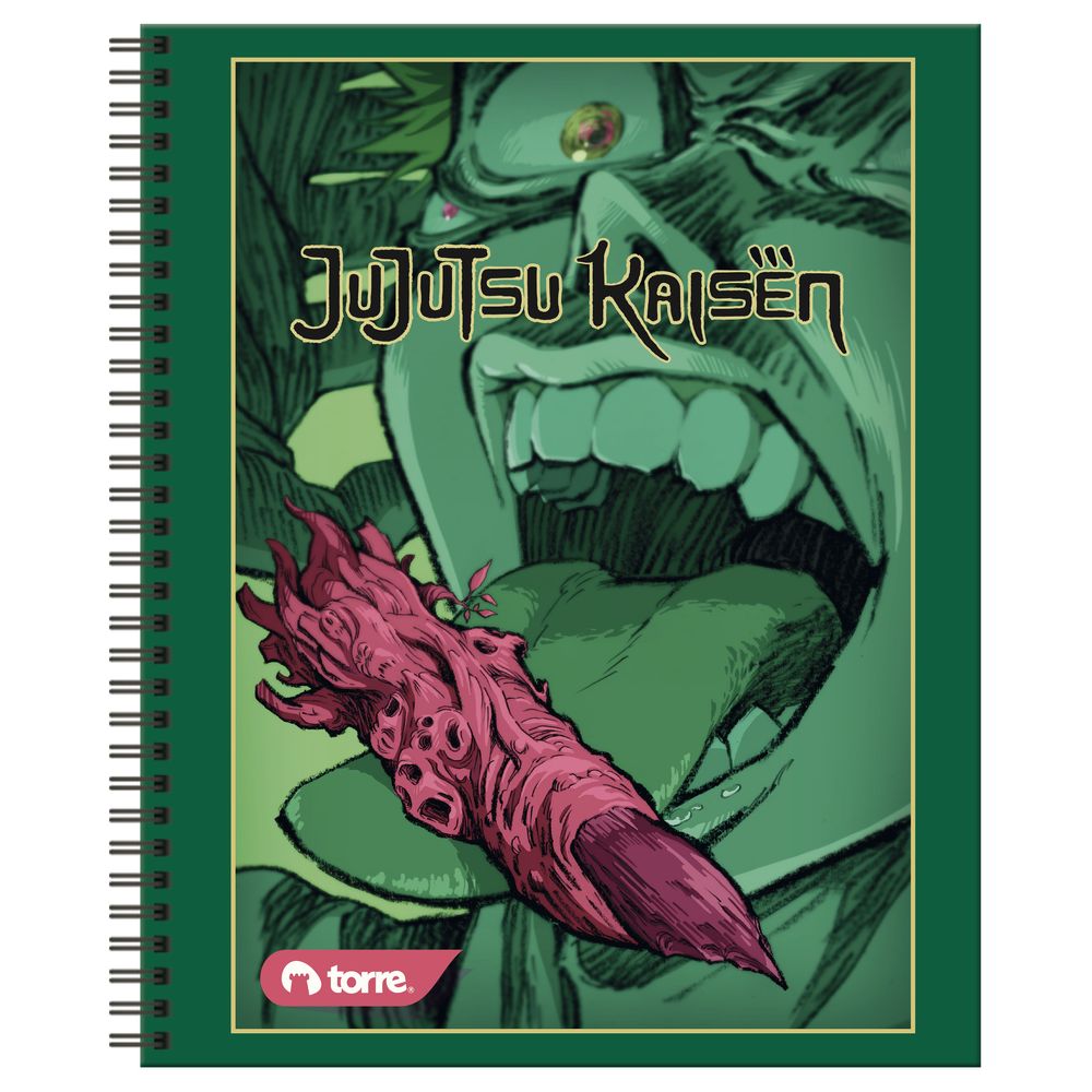 Cuaderno Universitario Jujutsu Kaisen 7 Mm 100 Hojas Torre