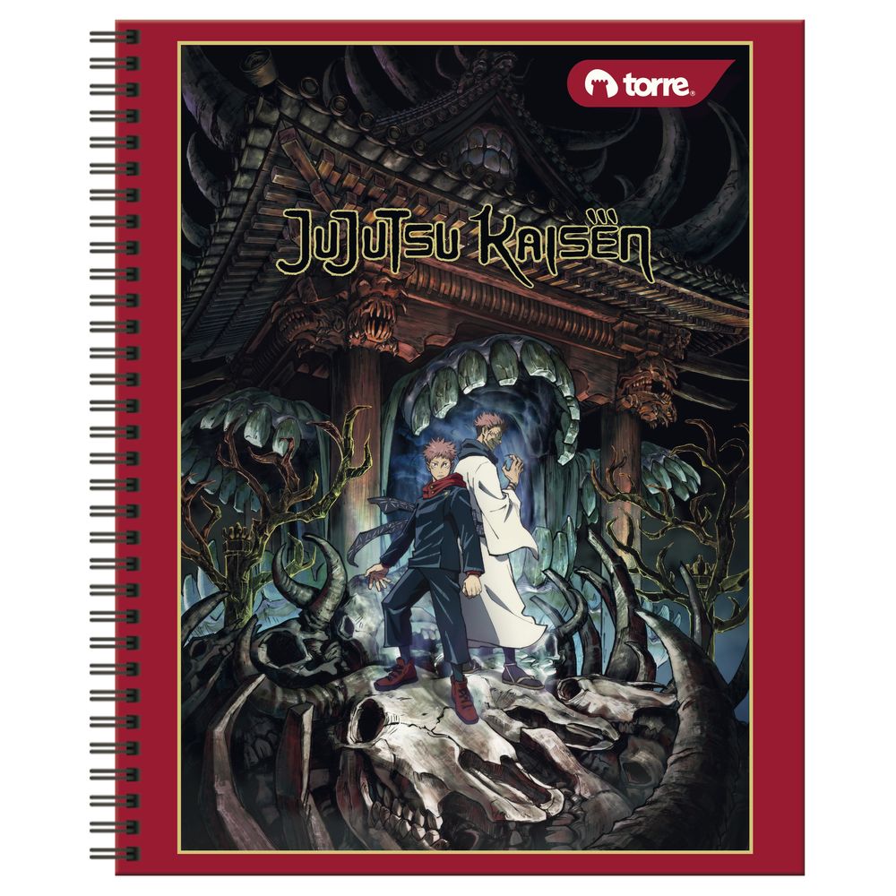 Cuaderno Universitario Jujutsu Kaisen 7 Mm 100 Hojas Torre