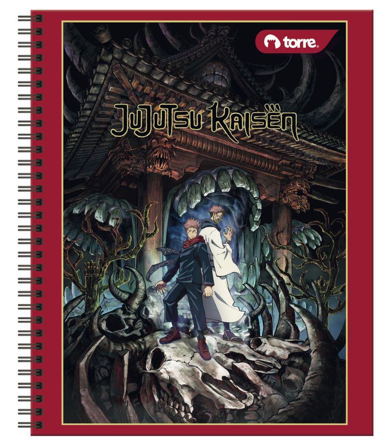 Cuaderno-Universitario-Jujutsu-Kaisen-7-Mm-100-Hojas-Torre