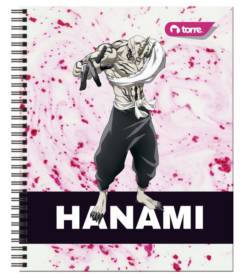 Cuaderno-Universitario-Jujutsu-Kaisen-7-Mm-100-Hojas-Torre
