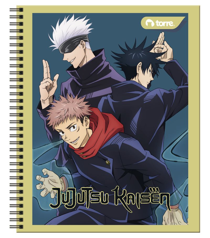 Cuaderno-Universitario-Jujutsu-Kaisen-7-Mm-100-Hojas-Torre