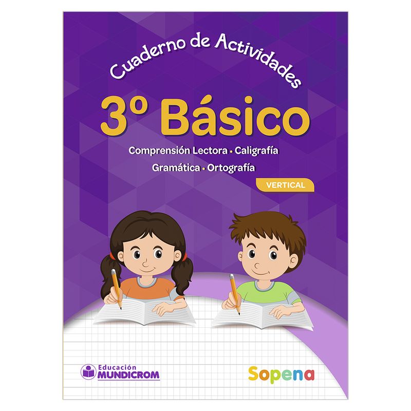 Libro-Actividades-Caligrafia-Vertical-Tercero-Basico-Sopena