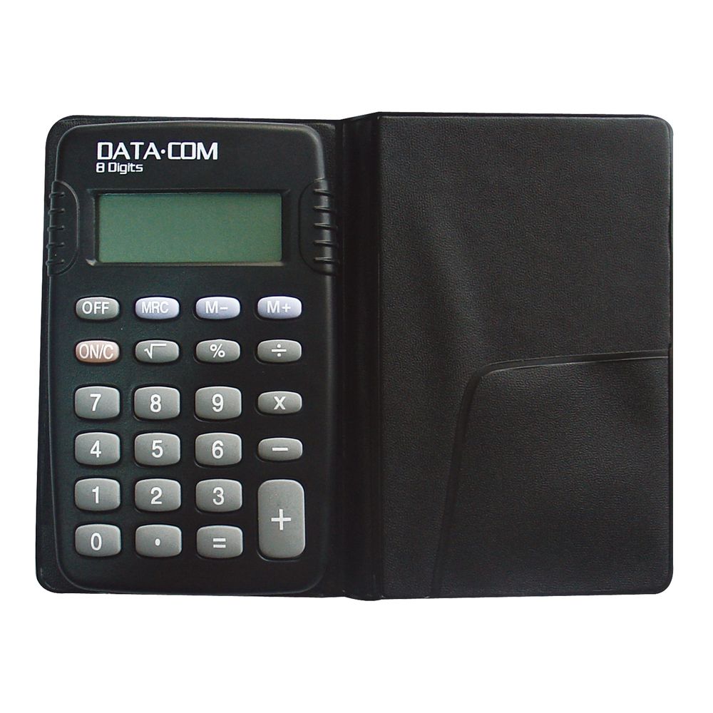 Calculadora  Bolsillo 8 Digitos  Negro C900  Datacom