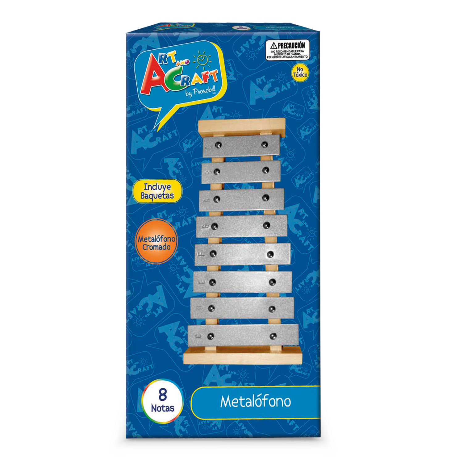 Instrumento Musical Metalofono Tl8-3 Art & Craft - Dimeiggs