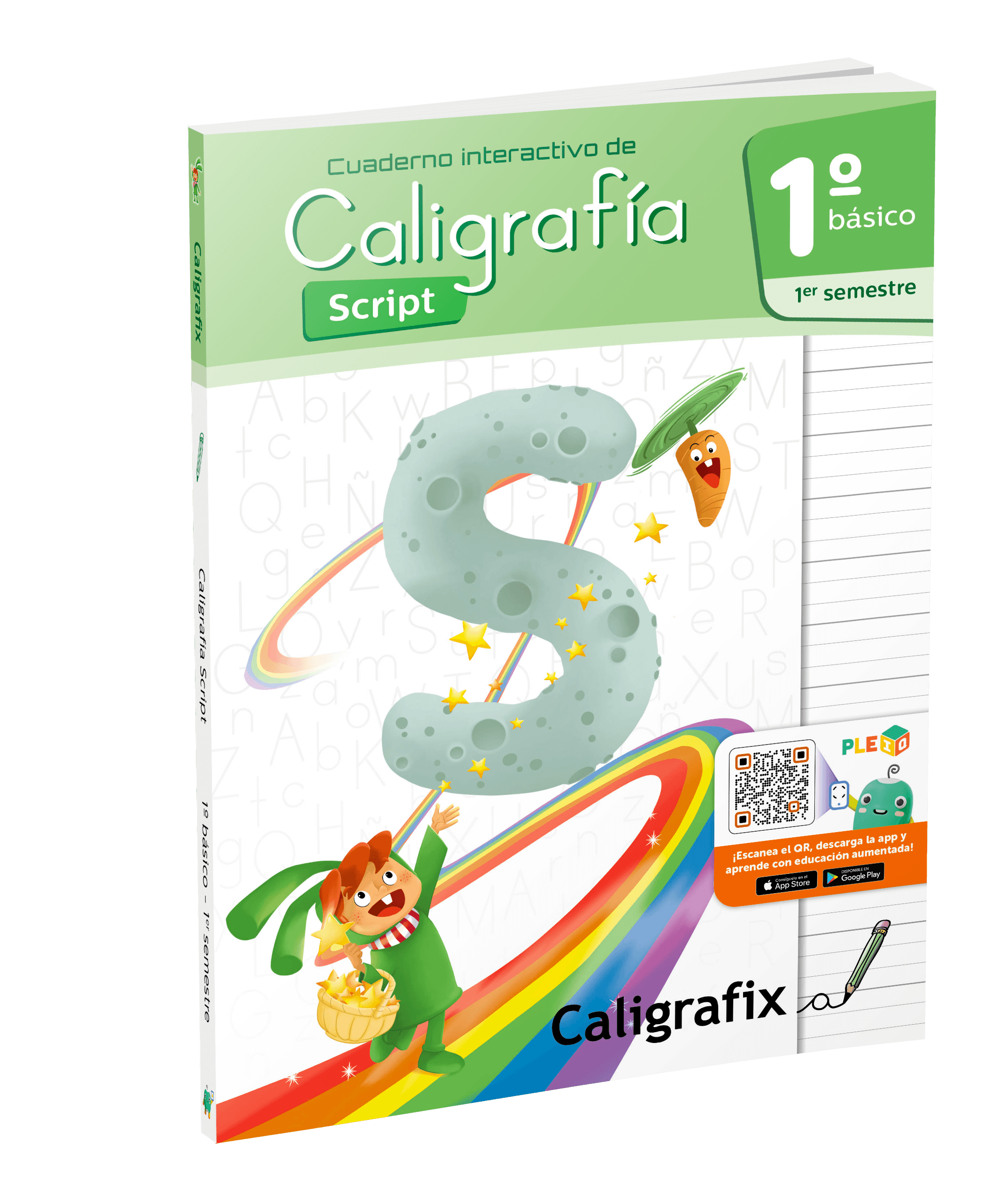 Libro Caligrafia Script Primero Basico Primer Semestre Caligrafix