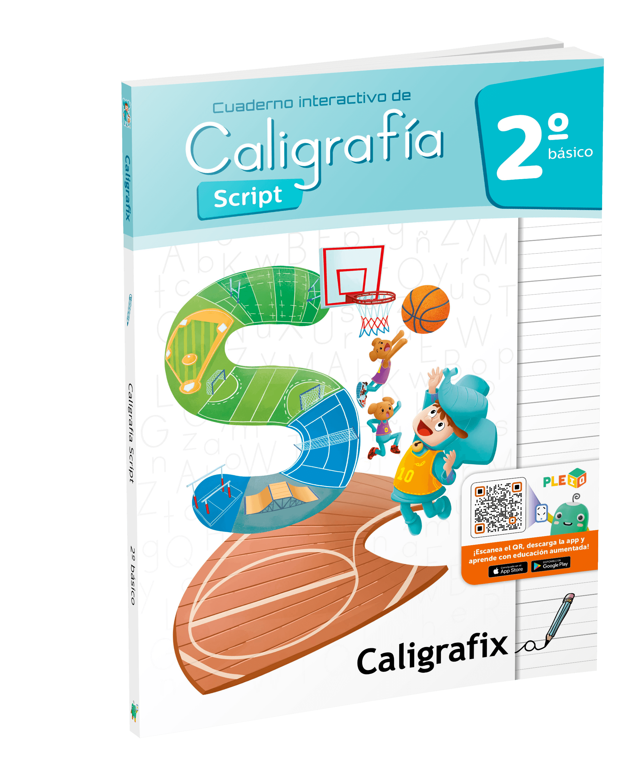 Libro Caligrafia Script Segundo Basico Caligrafix