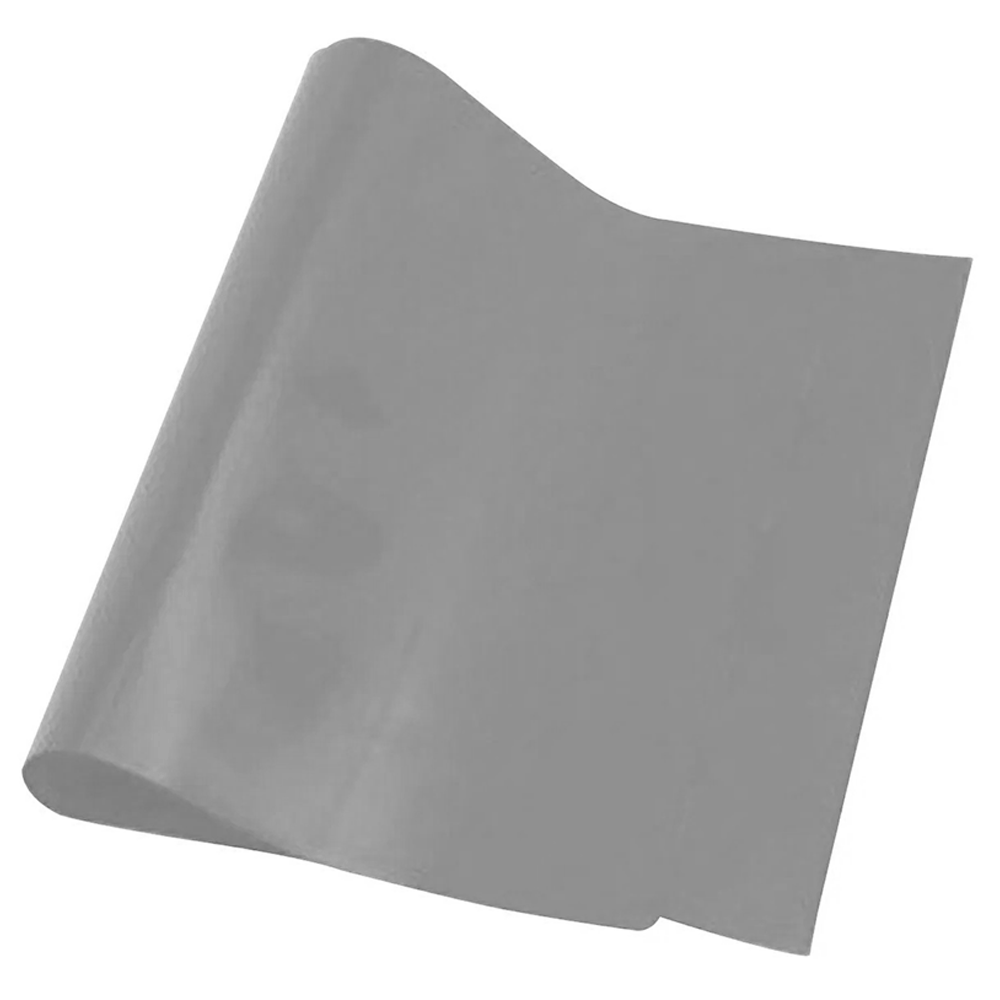 Forro Cuaderno College Gris Plastico Murano