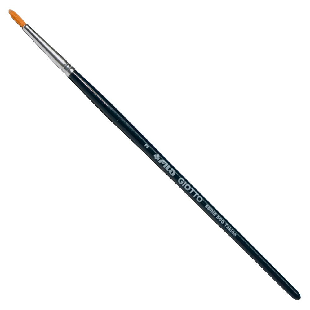 Pincel Redondo Mango Madera N°2 Giotto