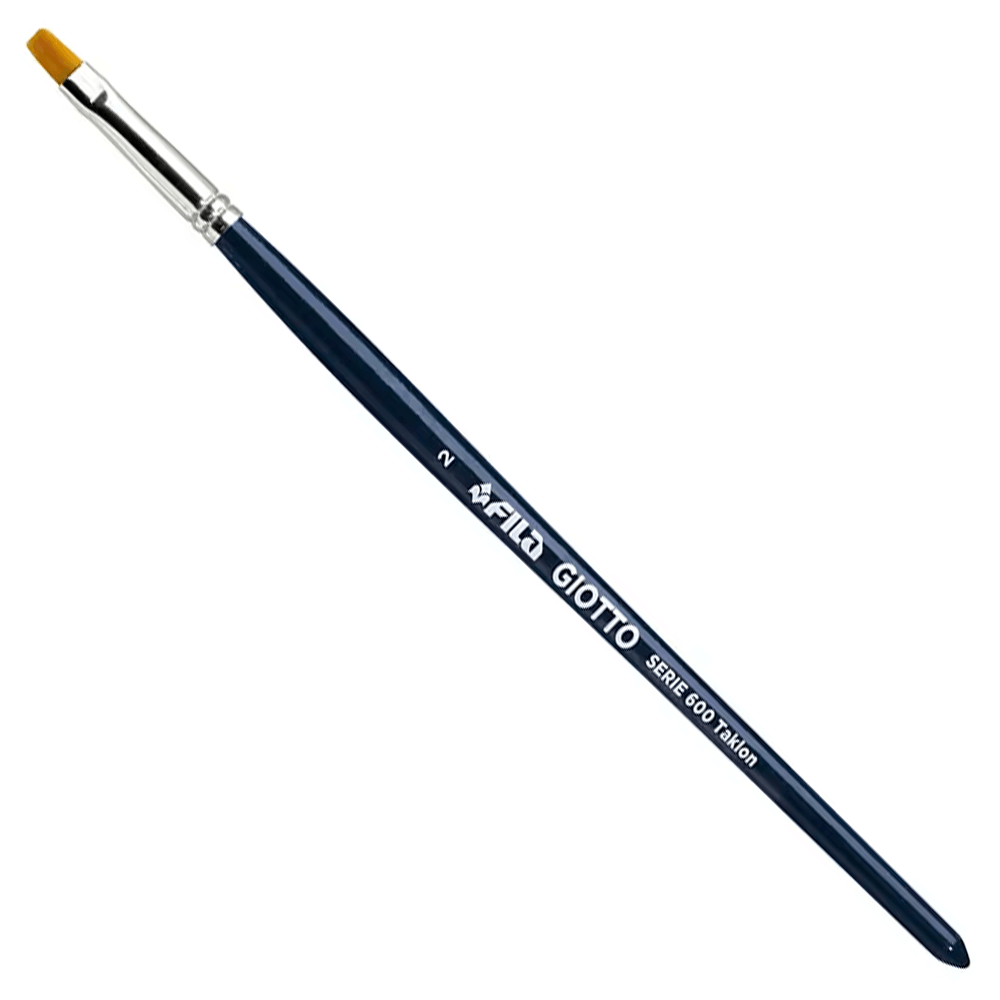 Pincel Espatulado Mango Madera N°2 Giotto