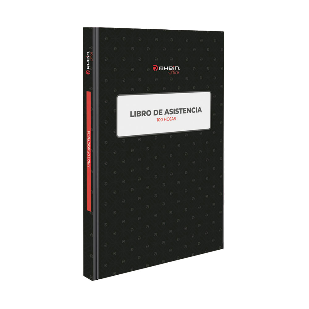 Libro Registro De Asistencia 100 Hojas Rhein