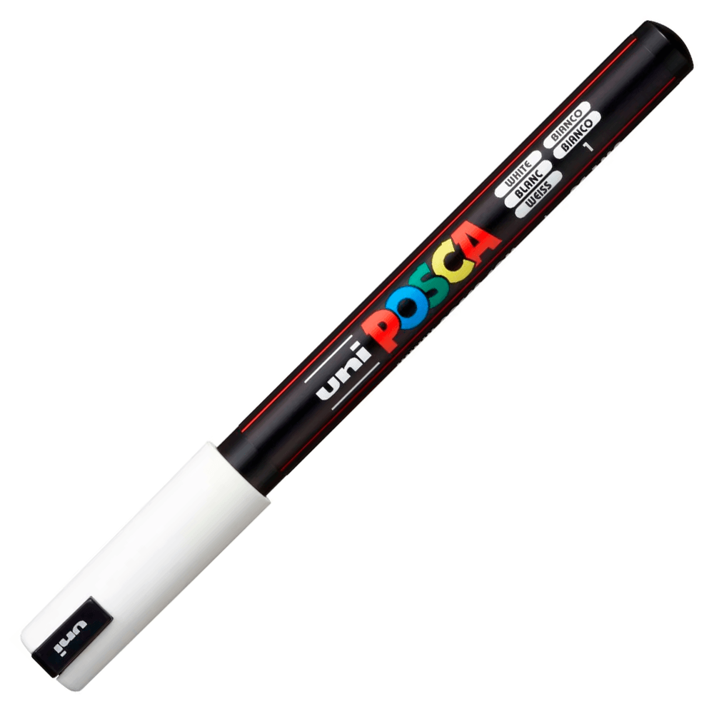 Marcador Tipo Tempera 1M Blanco Posca