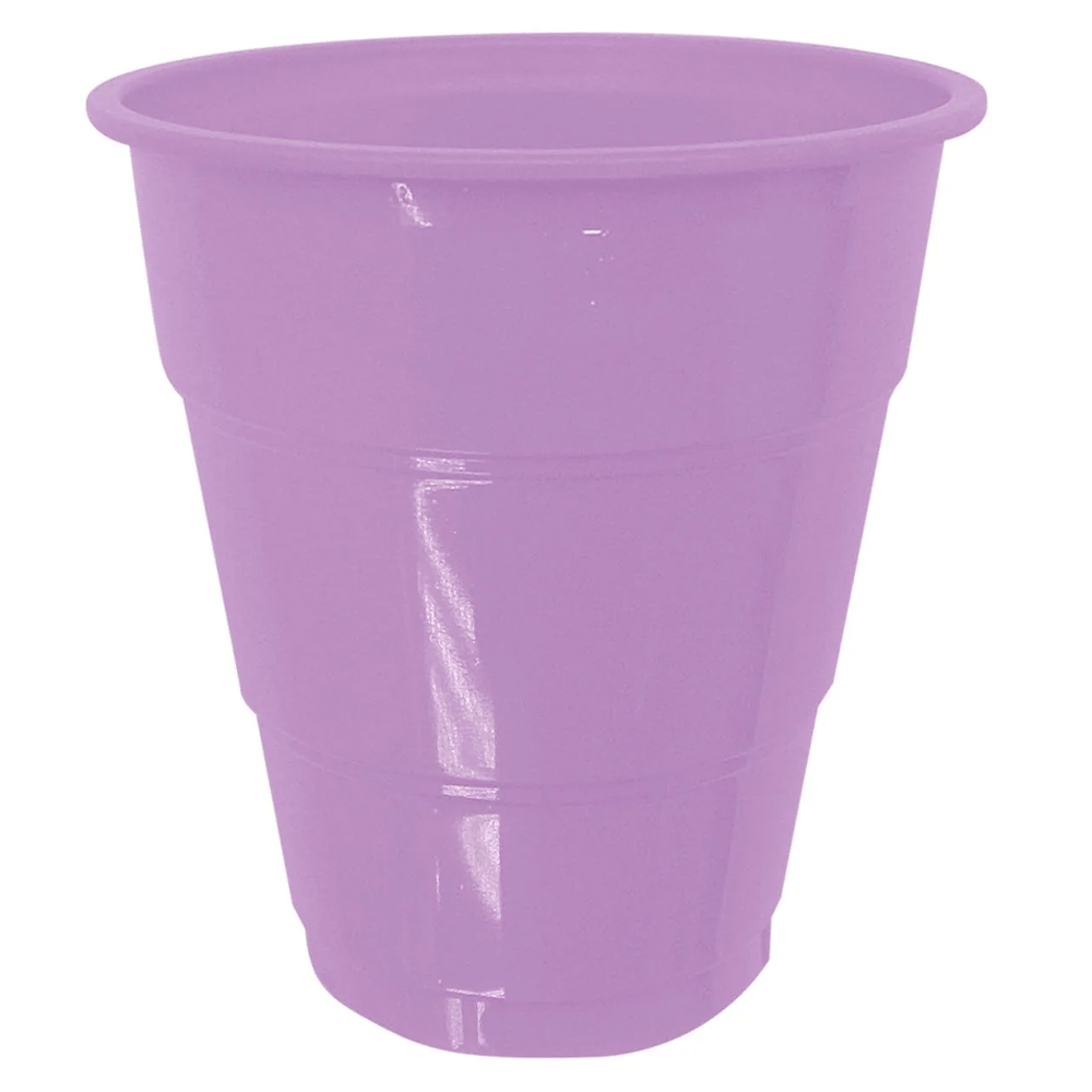 Vasos Plasticos Color Lila 210 Cc 10 Unidades Big Party