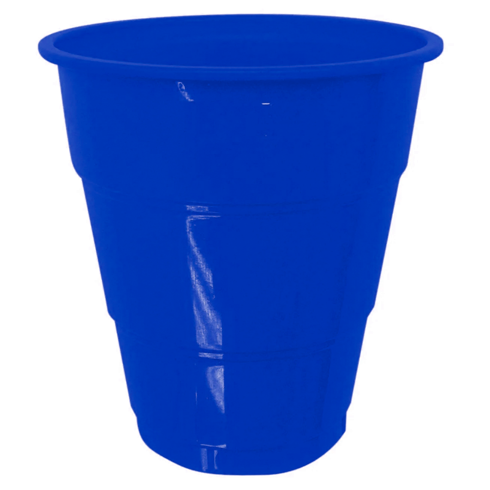 Vasos Plasticos Color  Azul 207  Cc 10 Unidades Big Party
