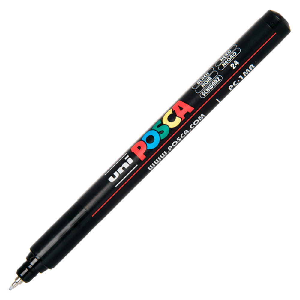 Marcador Tempera Posca Pc1Mr Negro Uniball