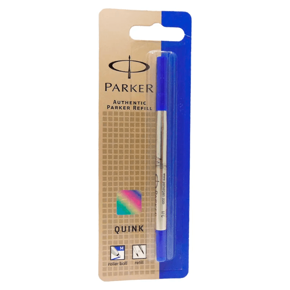 Repuesto Para Boligrafos Parker  Rollerball  Azul  Parker