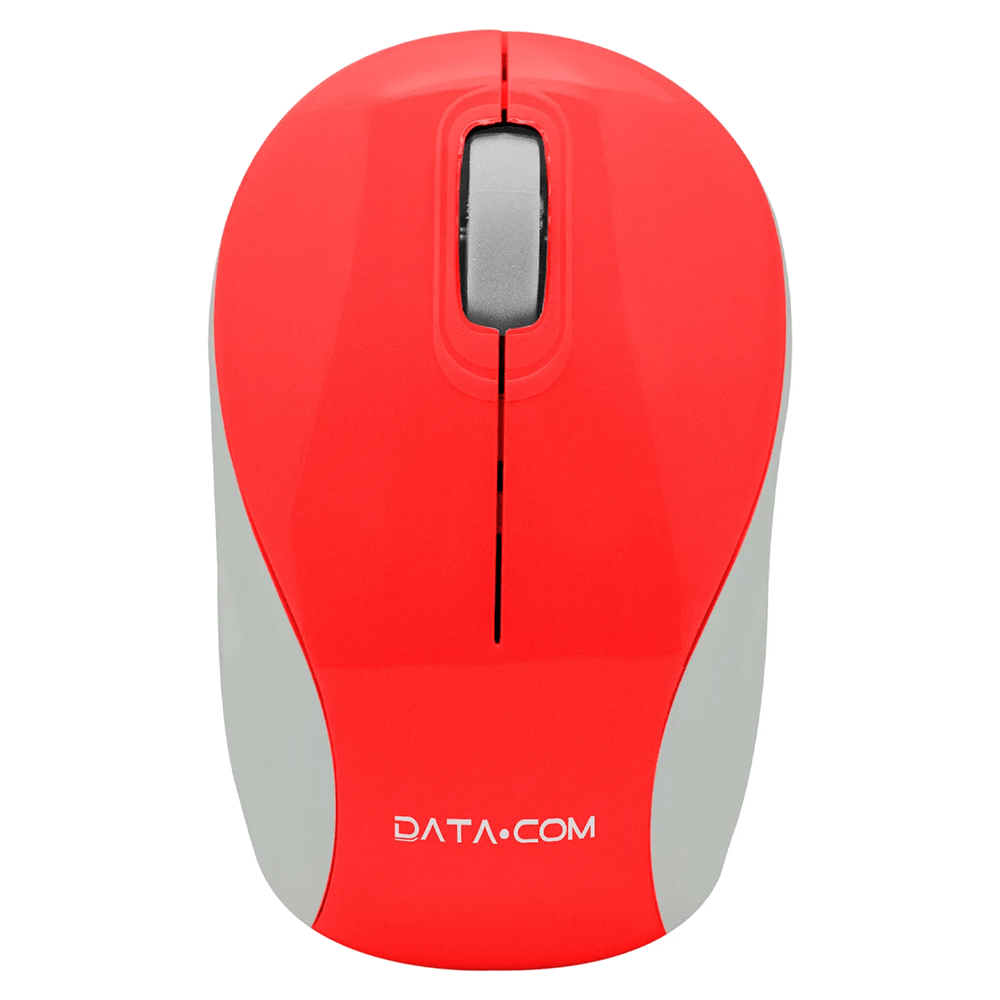Mini Mouse Inalámbrico 3D Rojo Datacom