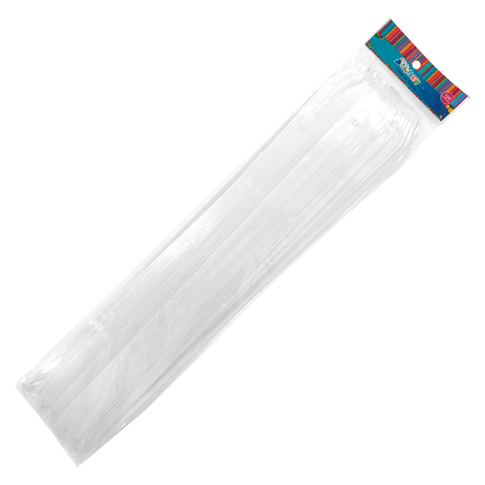 Cinta Mágica Lisa 3 x 48 Cm Blanco 100 Piezas Nobel Gift