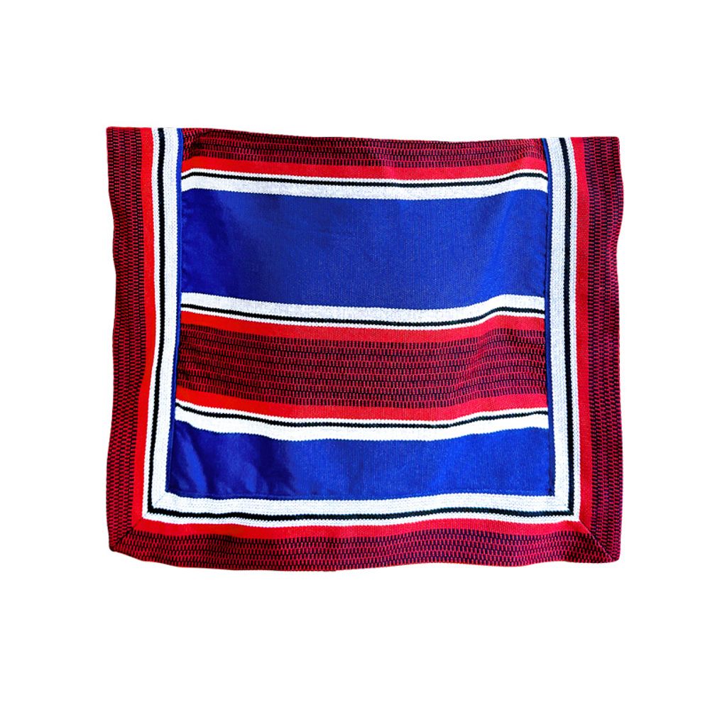Manta Azul/Rojo 45 x 70 Cm 1 Unidad Fiestamania