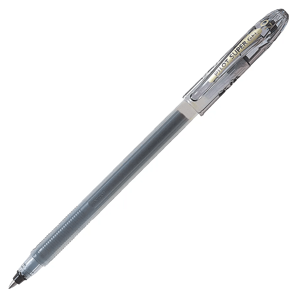 Lapiz Tinta Gel Super Gel 0,7 Mm Negro Begreen 1 unidad Pilot