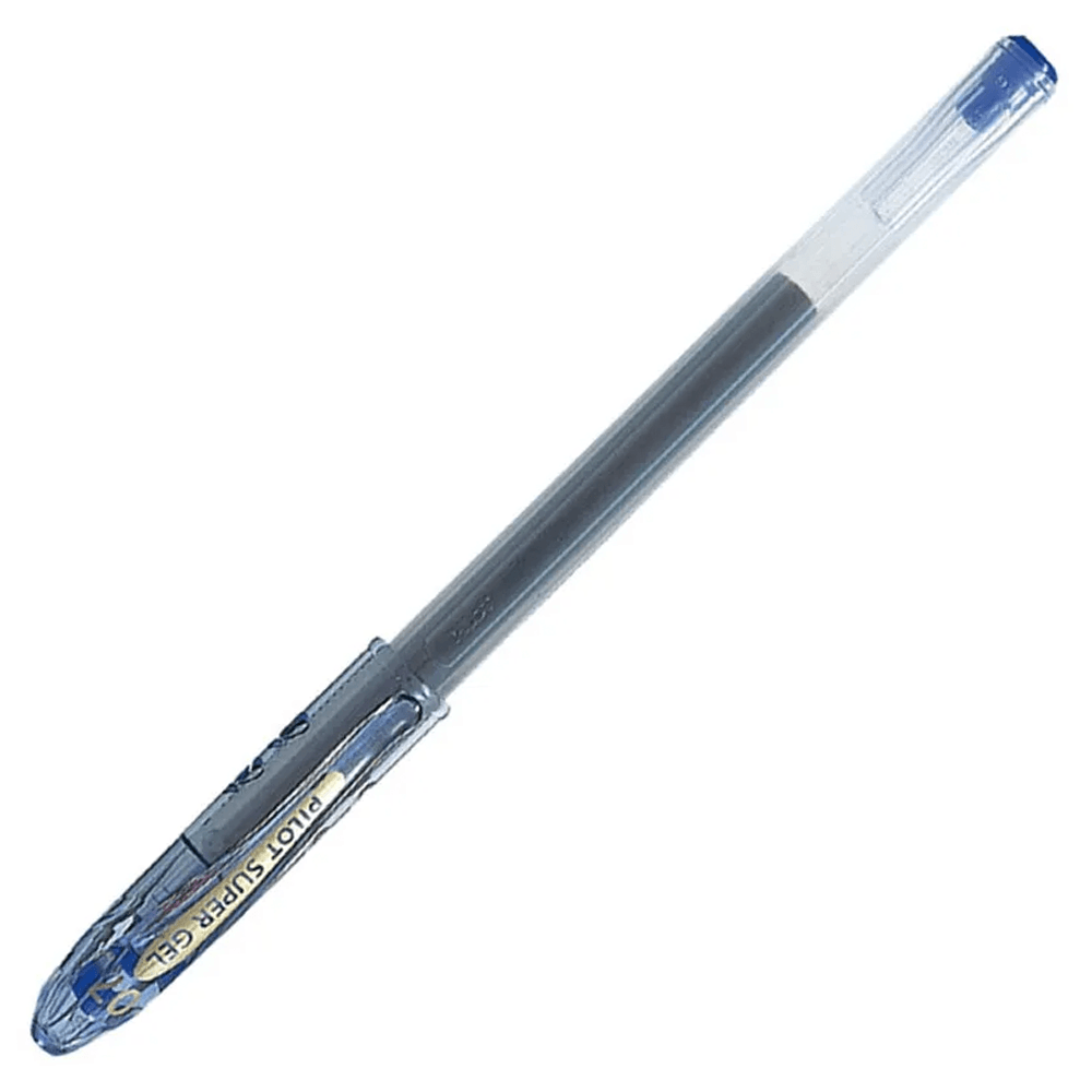 Lapiz Tinta Gel Super Gel 0,7Mm Azul Begreen 1 unidad Pilot