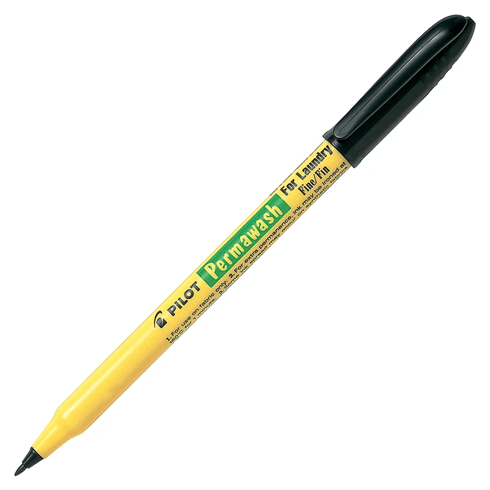 Marcador Ropa Cd Punta Fina Negro Swmlf Pilot