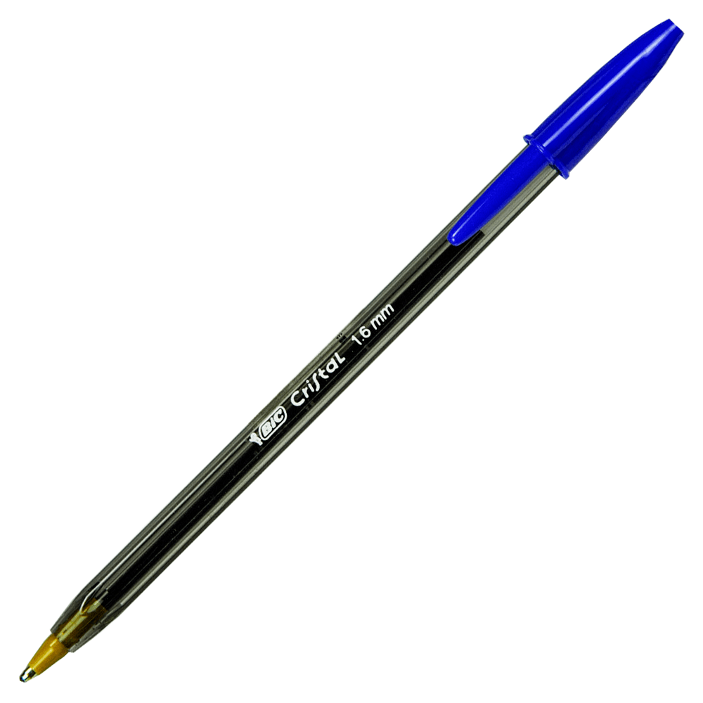 Lapiz Pasta Cristal Punta Gruesa Azul 1,6 Mm Bic - Dimeiggs