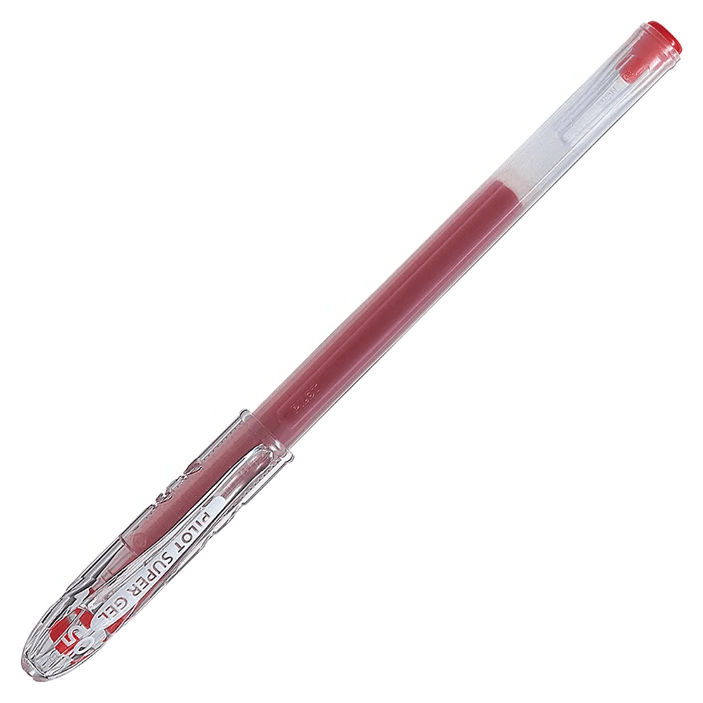 Lapiz Tinta Gel Super Gel 0,5 Mm Rojo  Pilot