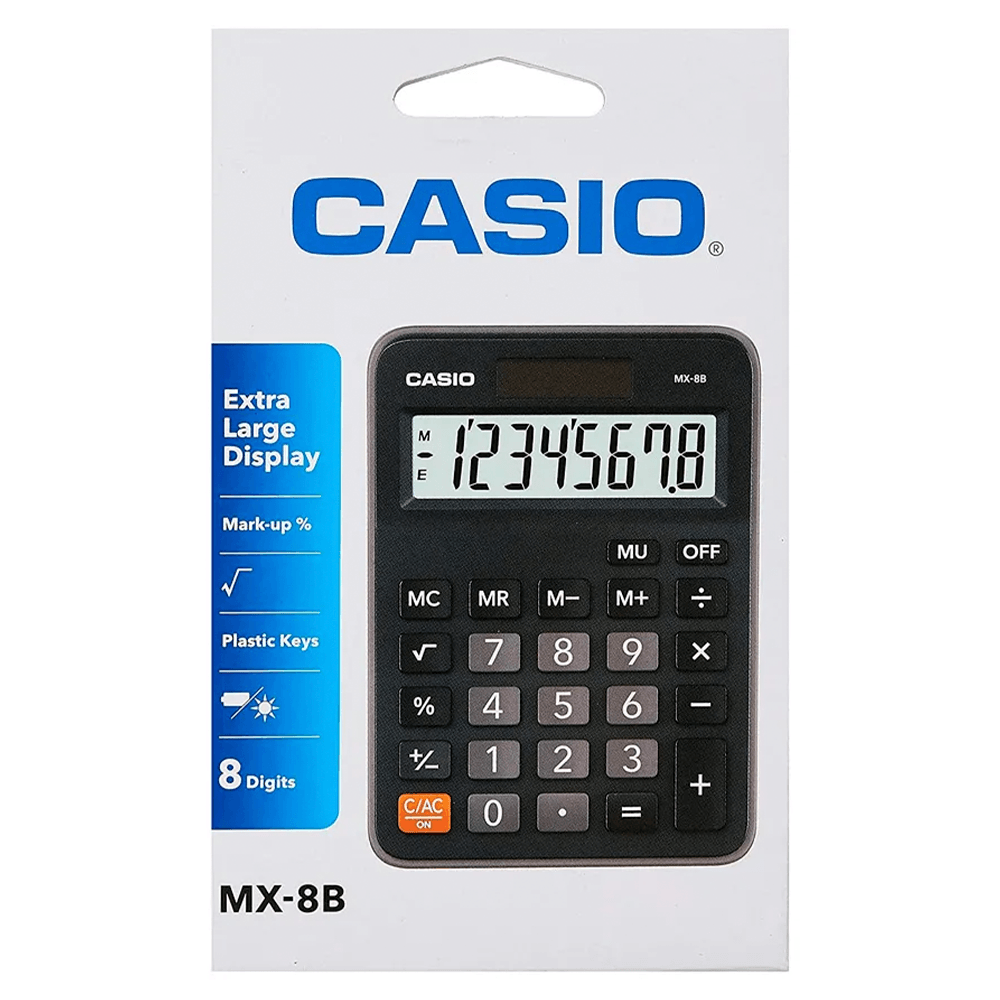 Calculadora  Escritorio 8 Digitos Mx-8B  Casio