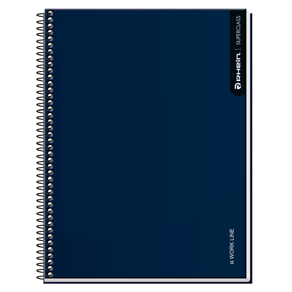 Cuaderno Especial Super Class Carta Workline 150 Hojas Cuadros 7 Mm 70 Gr Rhein