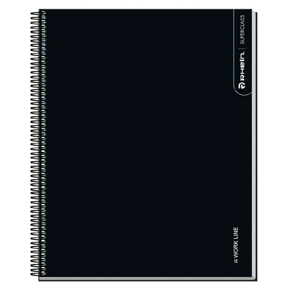 Cuaderno Especial Super Class 1/2 Oficio Workline 150 Hojas Cuadros 5 Mm 70 Gr Rhein