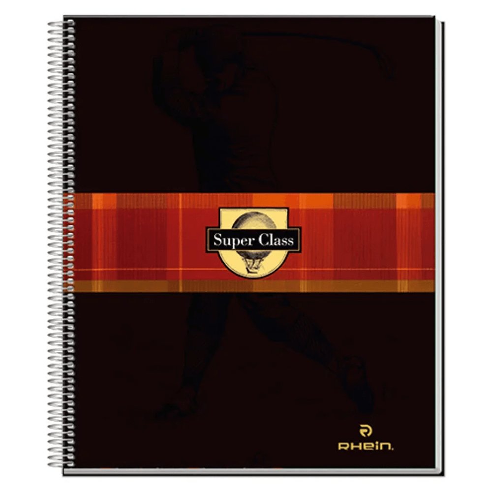 Cuaderno Especial Super Class 1/2 Oficio Scotch 150 Hojas Cuadros 5Mm 70 Gr Rhein