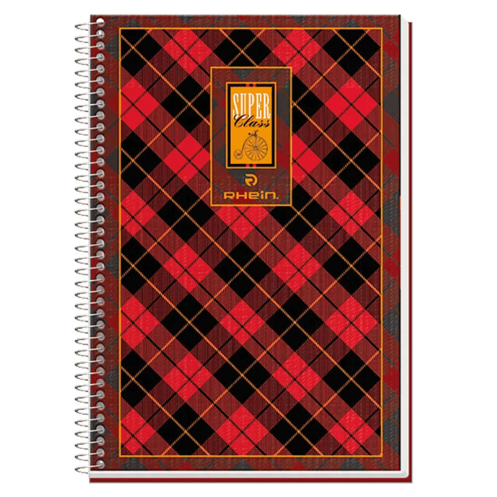 Cuaderno Especial Super Class Oficio Scotch 150 Hojas Cuadros 7Mm 70 Gr Rhein