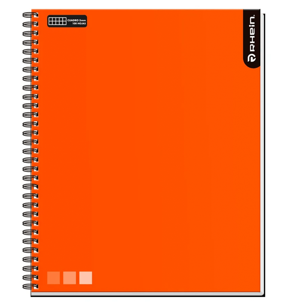 Cuaderno Universitario One Color 100 Hojas 5Mm Rhein