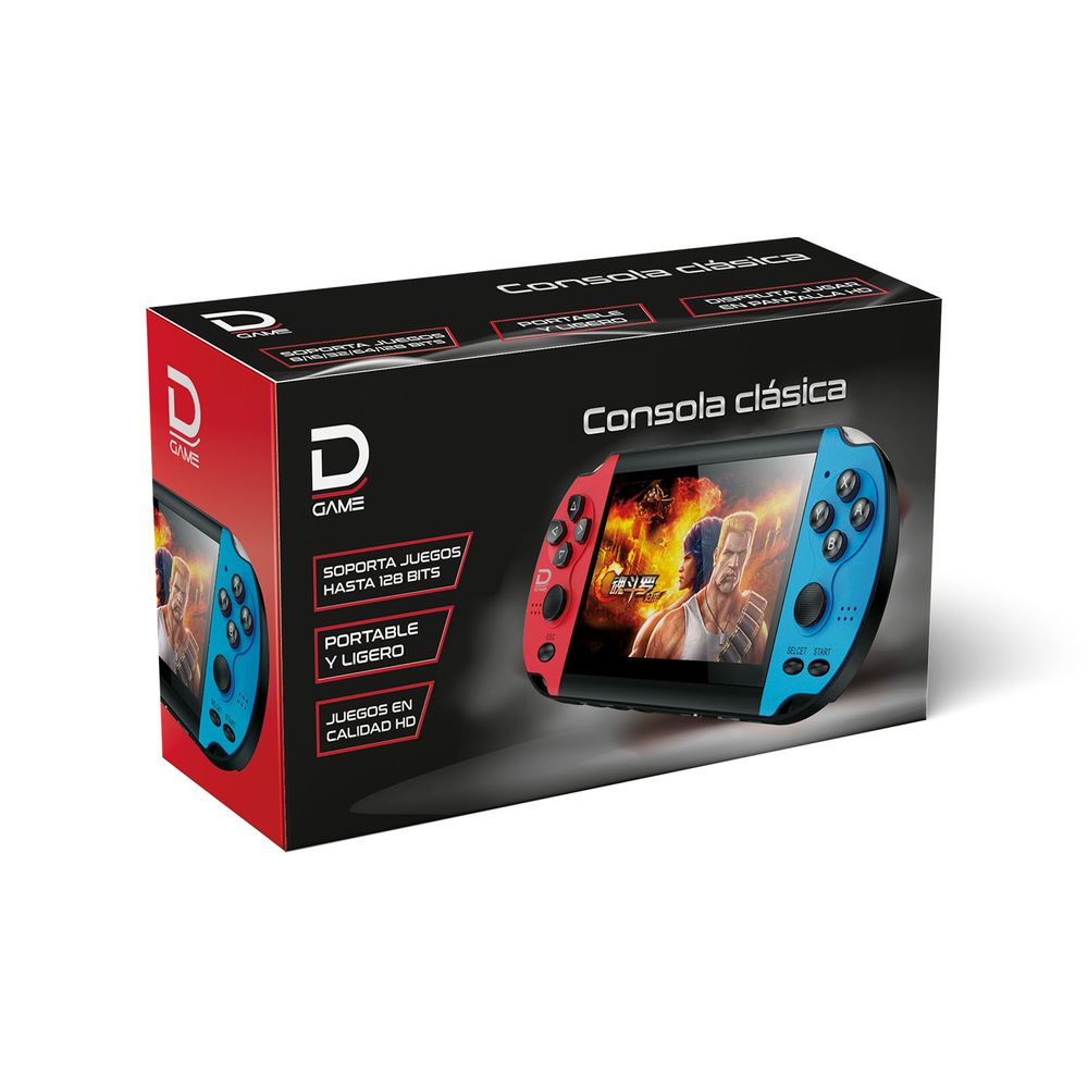 Consola De Juegos 8/16/32/64/128 Bits Datacom