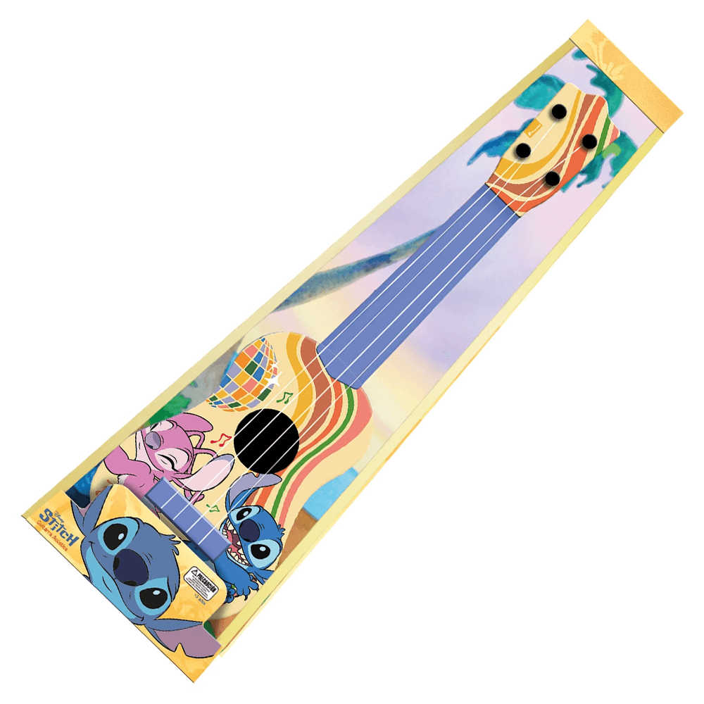 Guitarra Acustica 61 x 20 Cms Stitch Disney