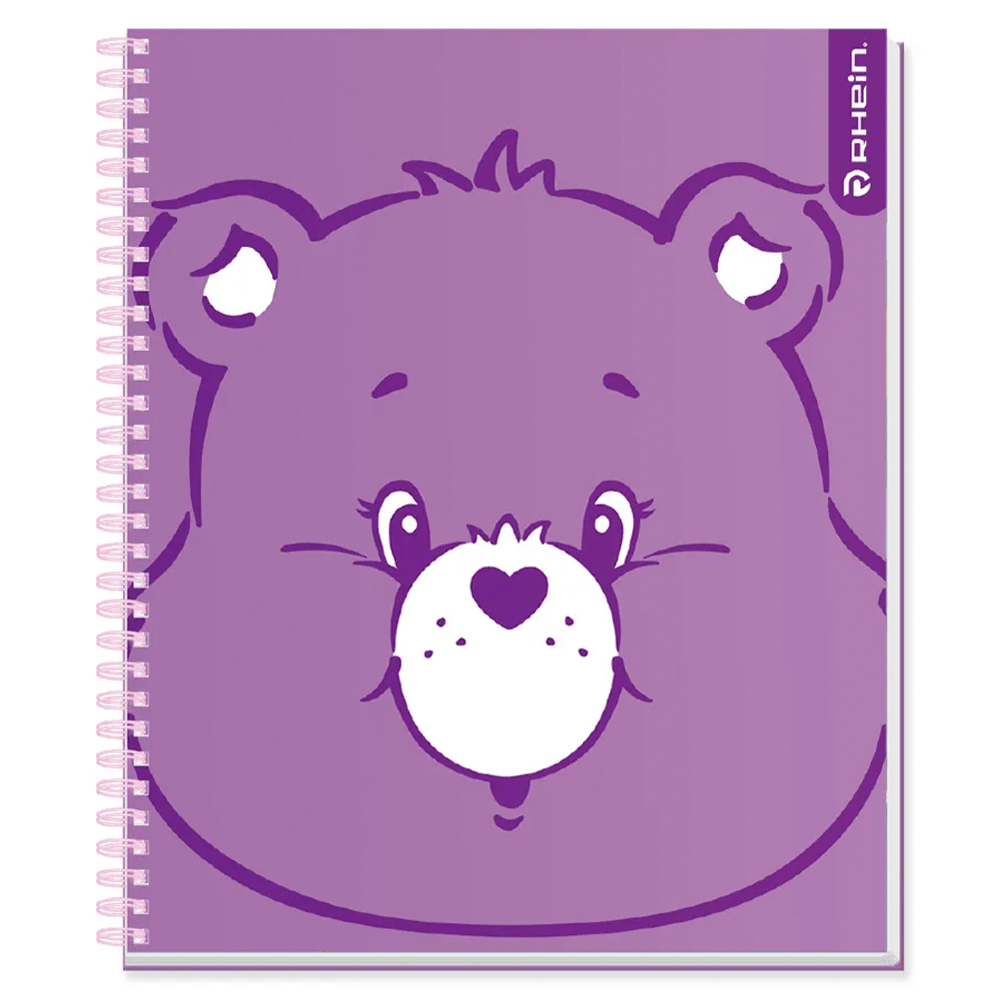 Cuaderno Universitario Care Bears 100 Hojas Cuadros 7Mm Rhein