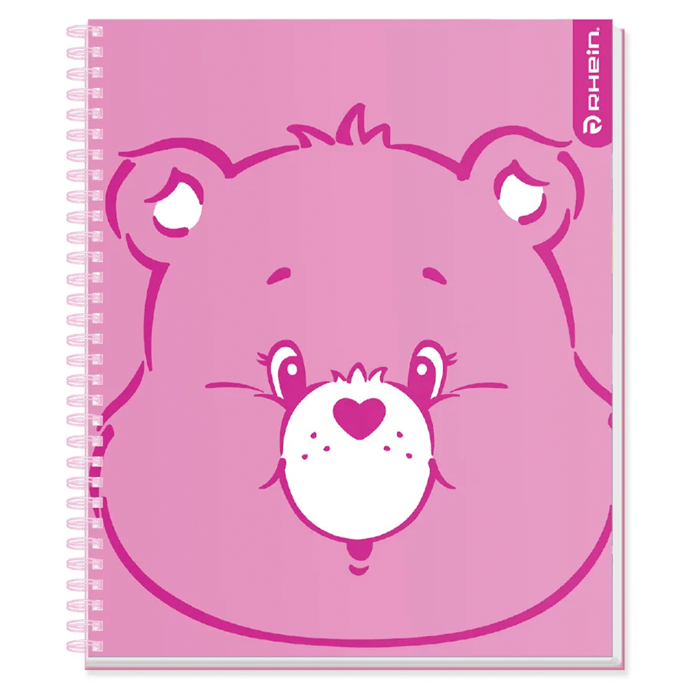 Cuaderno Universitario Care Bears 100 Hojas Cuadros 7Mm Rhein