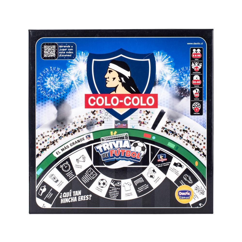 Juego De Mesa Trivia De Fútbol Colo-Colo Dactic