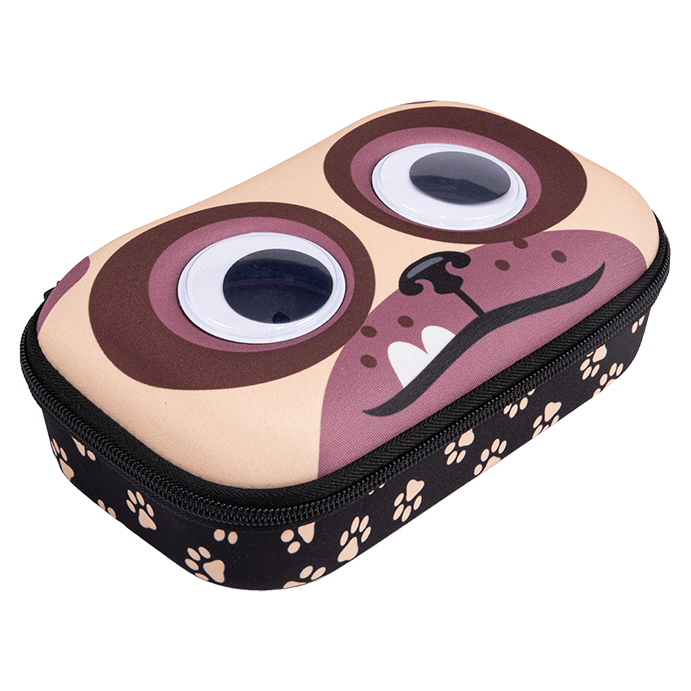 Estuche Rígido Googly Eyed Pug Faber Castell