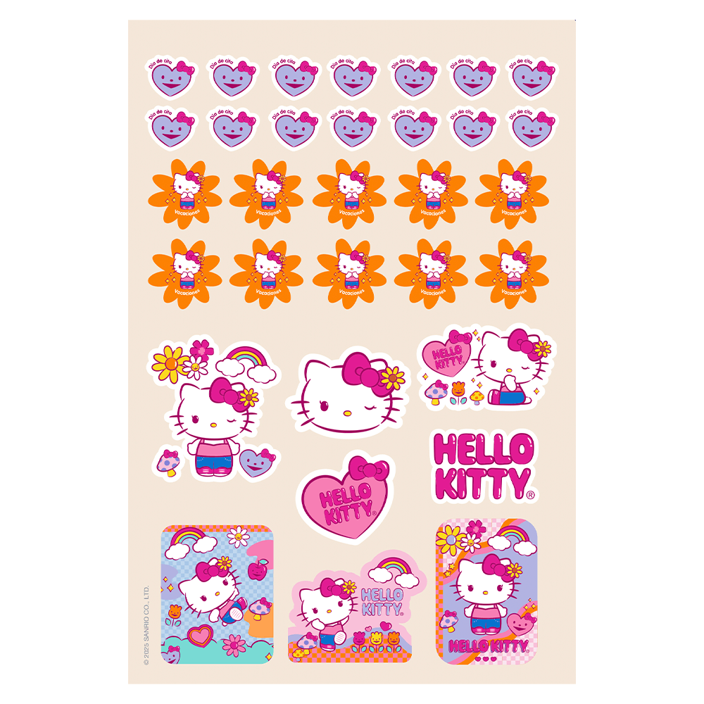 Planner Ascott Con Espiral Hello Kitty 17,8 x 23,5 Cm Ascott