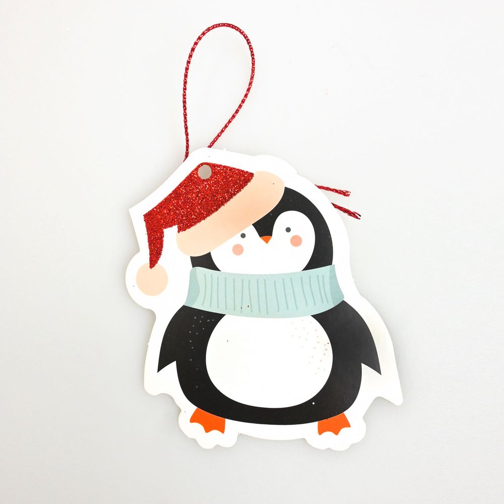 Set 16 Hand Tag Navideño Big Party